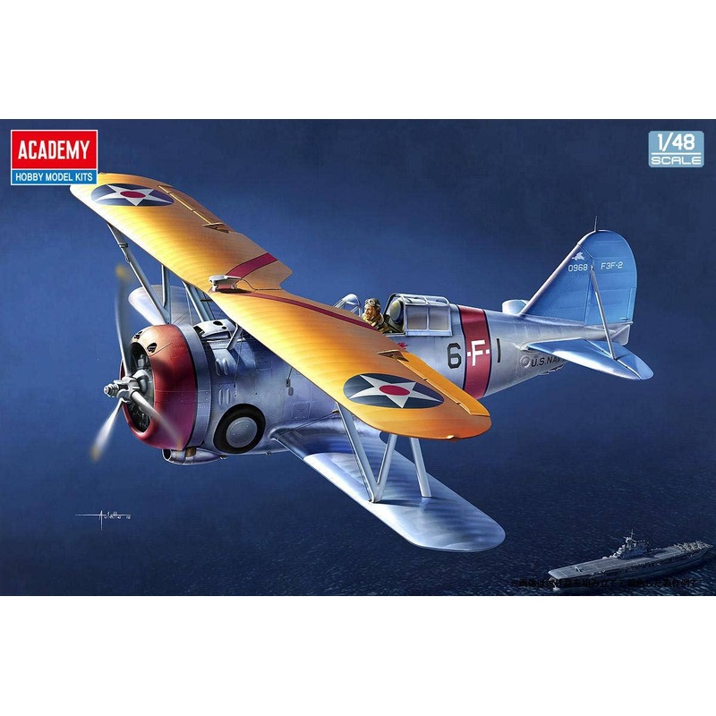 1/48 F3F-2 Flying Barrel VF-6 Fighting Six
