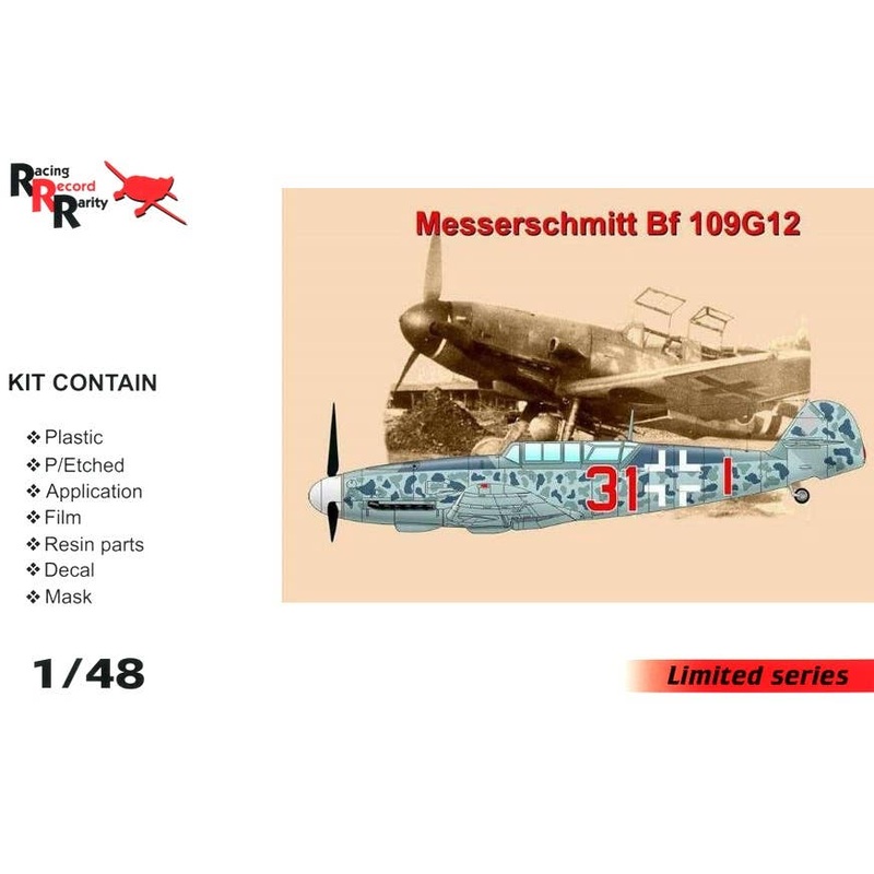 1/48 Messerschmitt Bf 109G12 Early Type