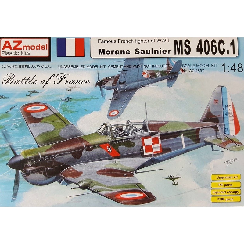 1/48 Morane Saulnier MS-406C.1 Battle of France