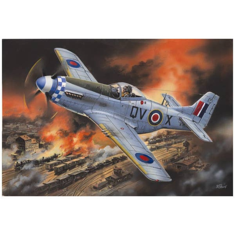 1/48 Mustang Mk.IV-A WWII RAF Fighter