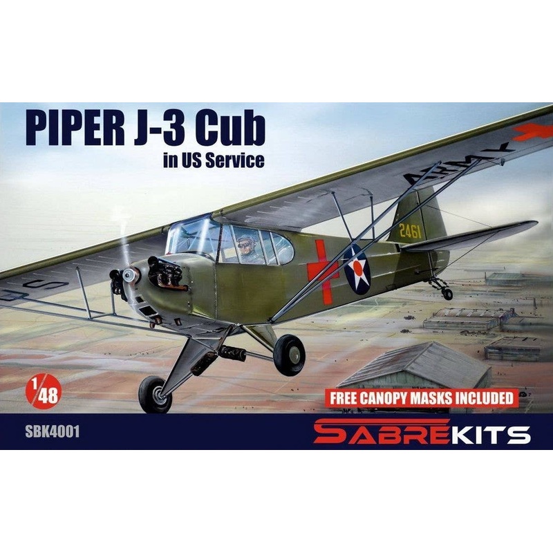 1/48 Piper J-3 Cub In U.S. Service