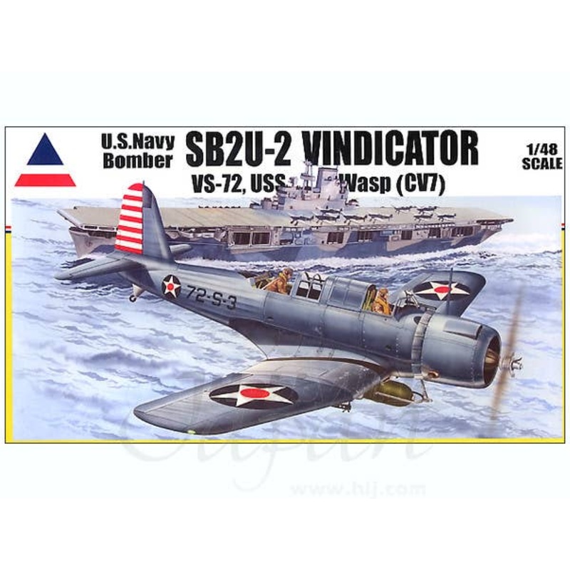 1/48 SB2U-2 Vindicator VS-72 USS Wasp (CV7)