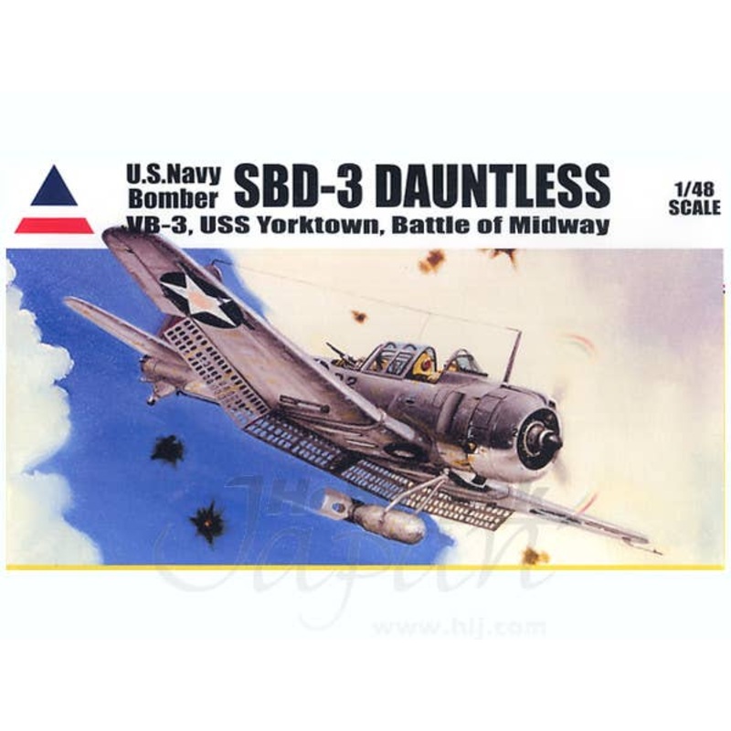 1/48 SBD-3 Dauntless VB-3 USS Yorktown Battle of Midway