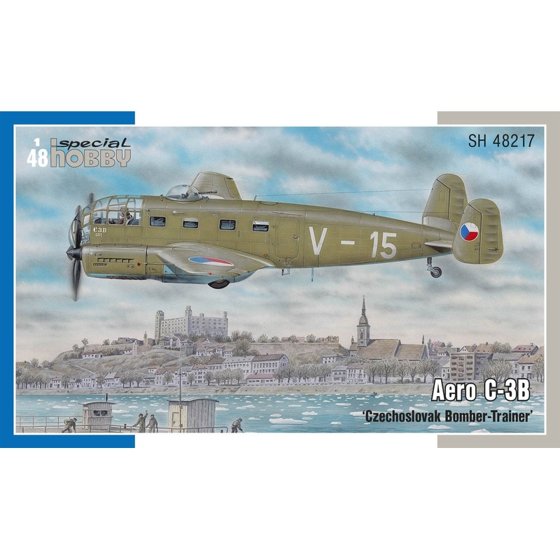1/48 Aero C-3B Czechoslovak Bomber-Trainer