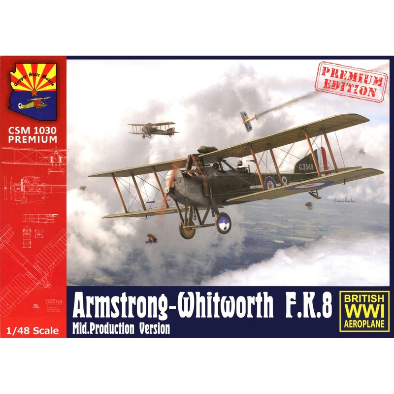 1/48 Armstrong-Whitworth F.K.8 Mid Production Version Premium Edition