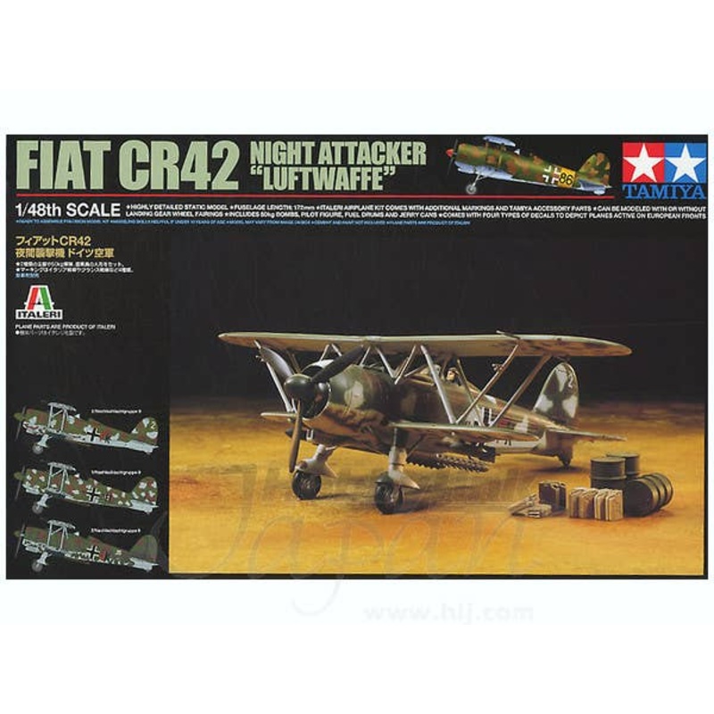 1/48 Fiat CR42 Night Attacker "Luftwaffe"