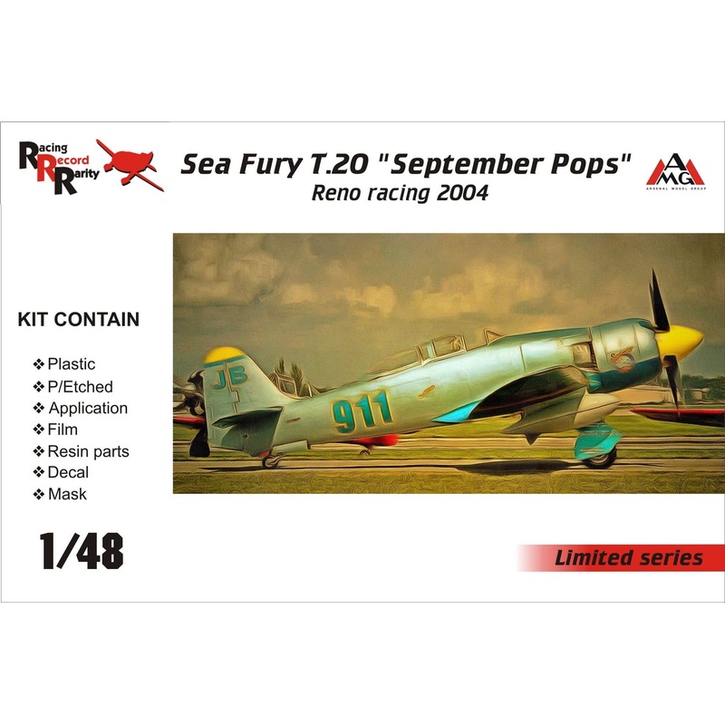 1/48 Hawker Sea Fury T.20 "September Pops" (Reno Racing 2004)