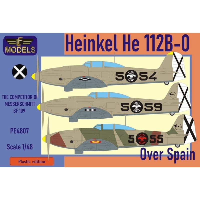 1/48 Heinkel He 112B-0 Over Spain