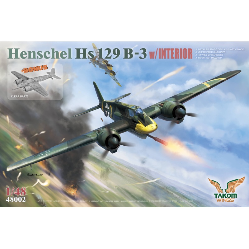 1/48 Henschel Hs129B-3