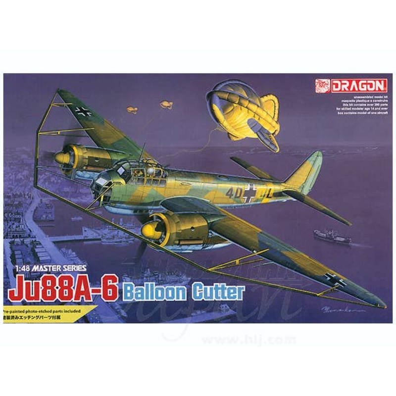 1/48 Ju88A-6 w/Balloon-Cutting Device