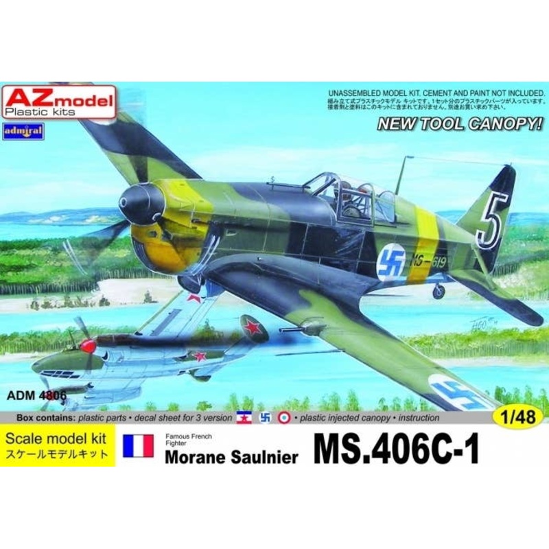 1/48 Morane Saulnier MS.406C-1