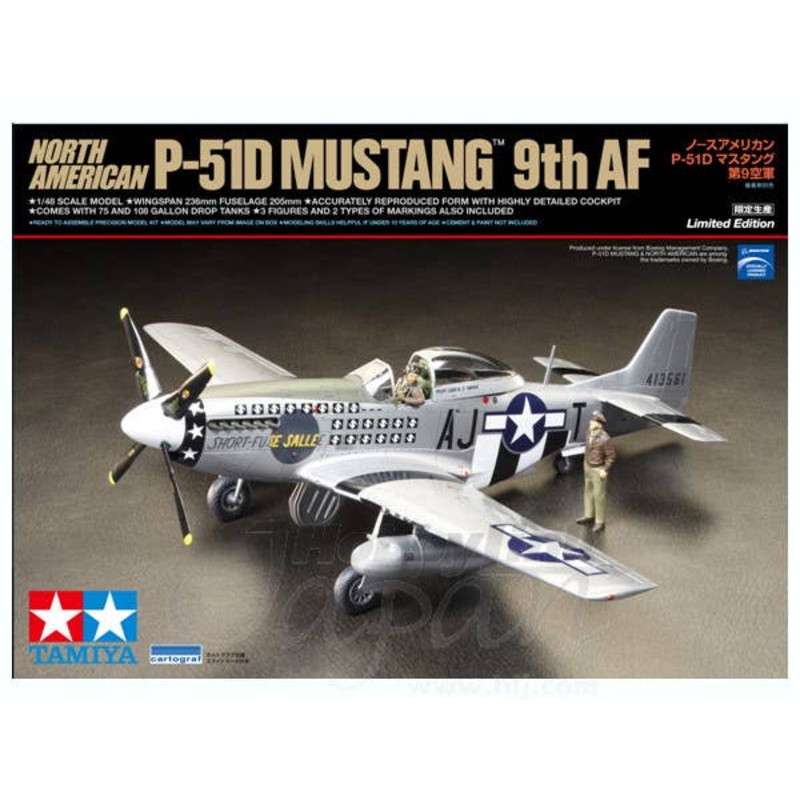 1/48 North American P-51D Mustang 9th AF Limited Edition