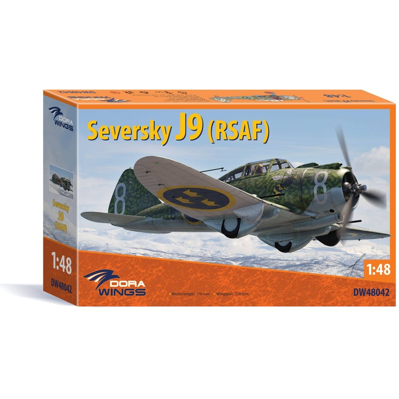 1/48 Seversky J9 Fighter "Swedish Air Force"