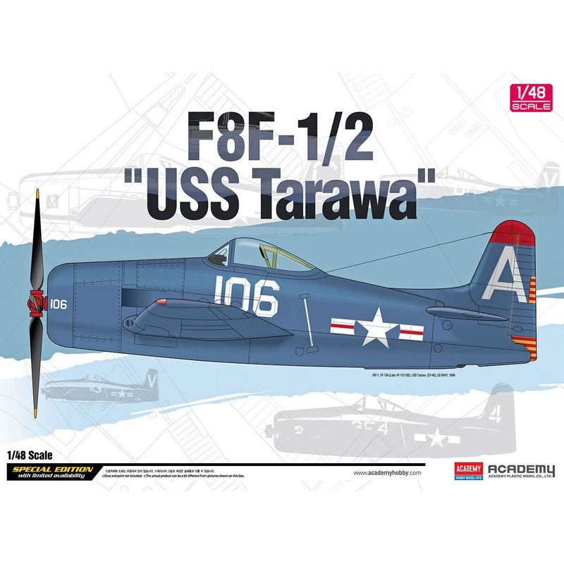 F8F-1/2 Bearcat USS Tarawa Special Edition