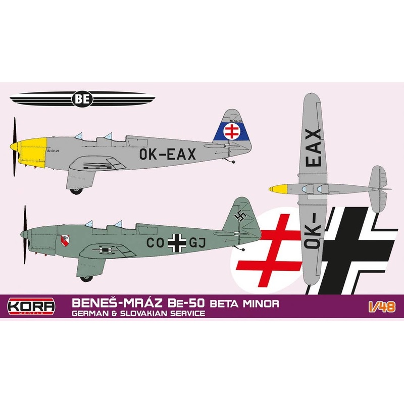 1/48 Be-50 Beta Minor German And Slovak Service