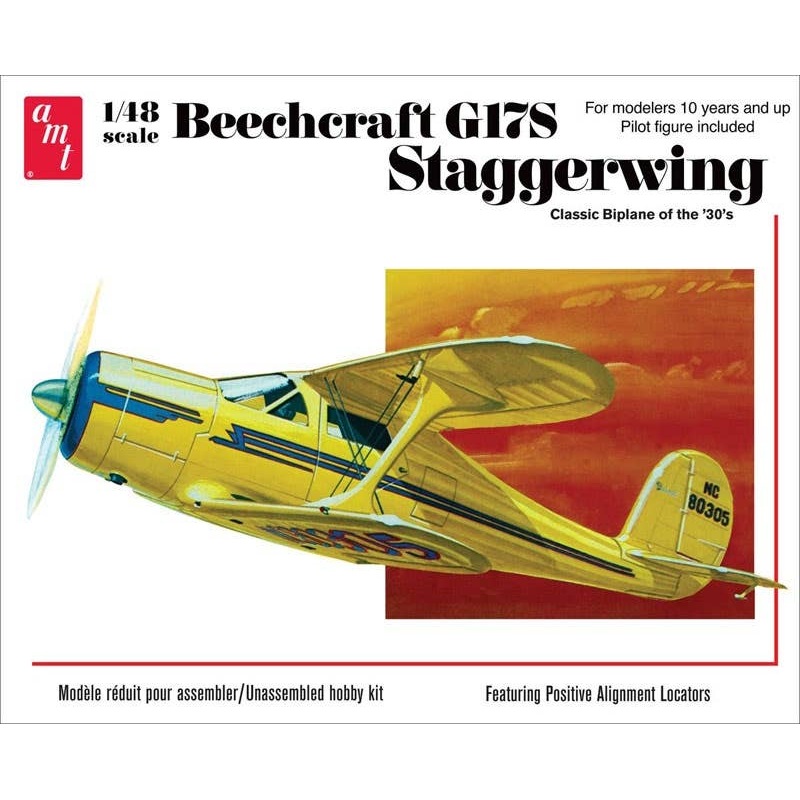 1/48 Beechcraft G17S Staggerwing