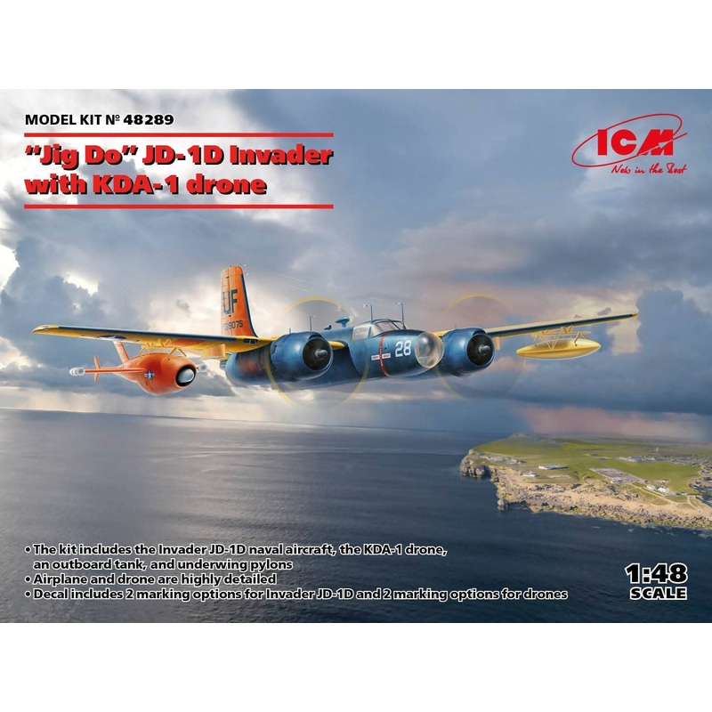 1/48 Jig Dog JD-1D Invader w / KDA-1 Drone