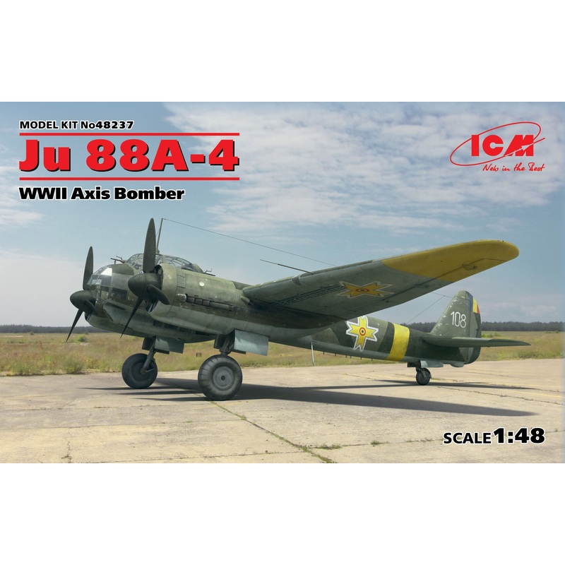 1/48 Ju 88A-4 WWII Axis Bomber