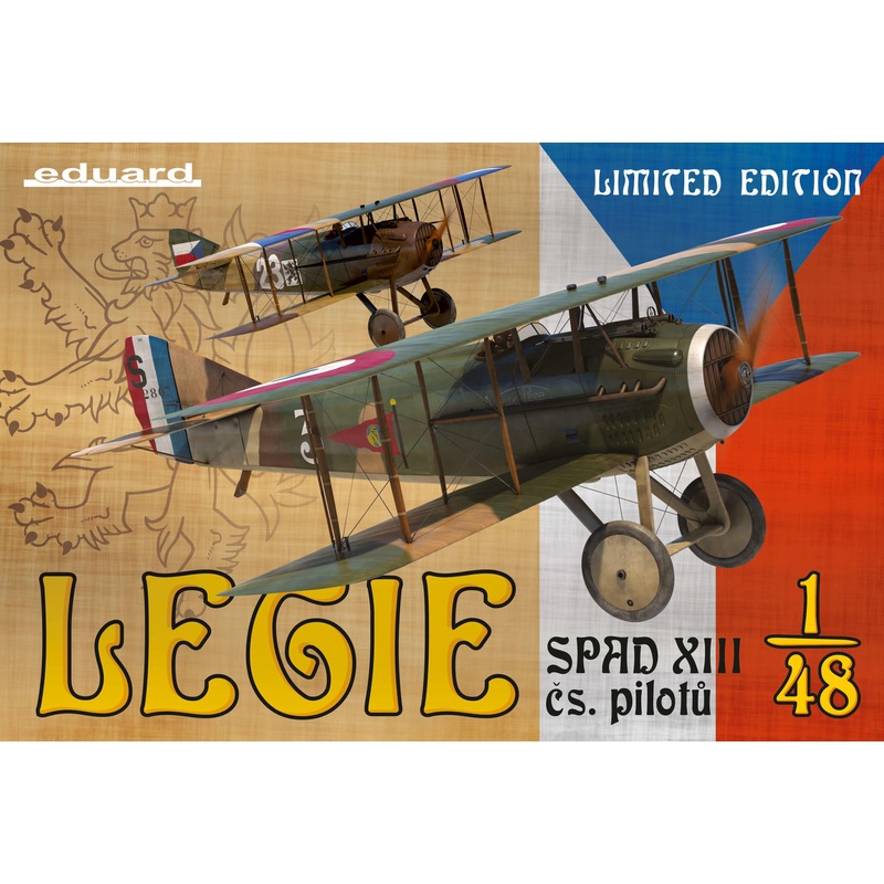 1/48 Legie SPAD XIII Czechoslovak Pilot Limited Edition