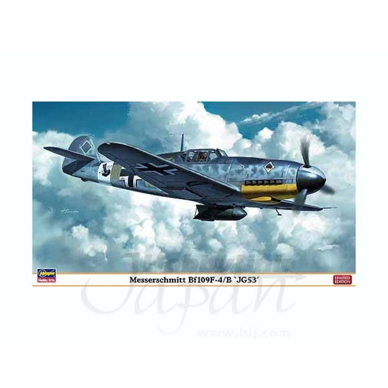 1/48 Messerschmitt Bf109F-4/B "JG53" Ltd.