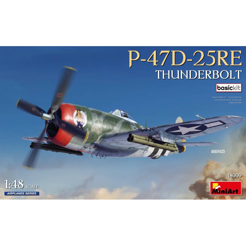 1/48 P-47D-25RE Thunderbolt Basic Kit