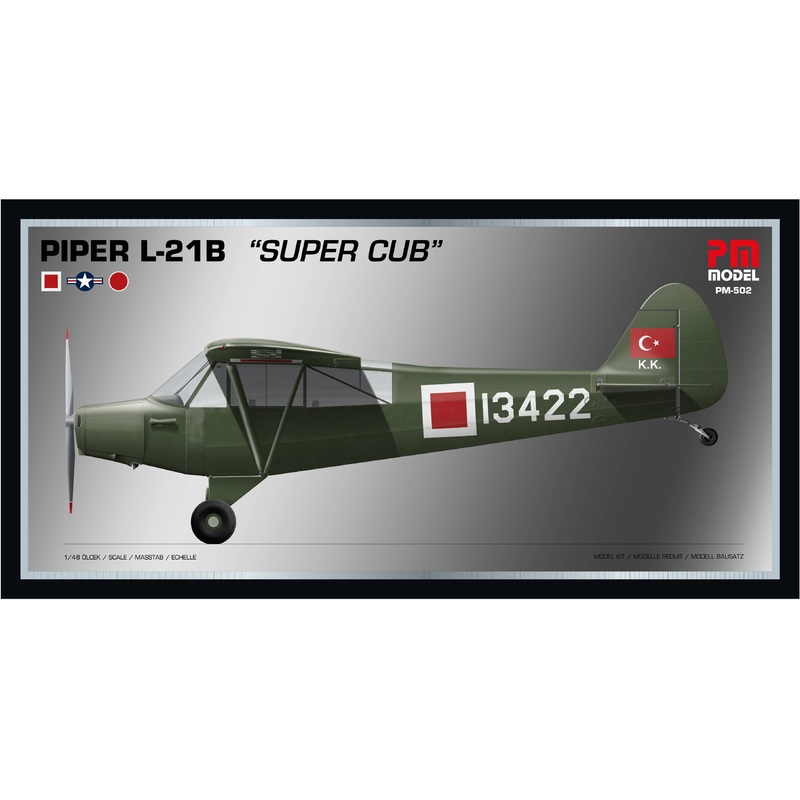 1/48 Piper L-21B Super Cub (Minicraft Mold)