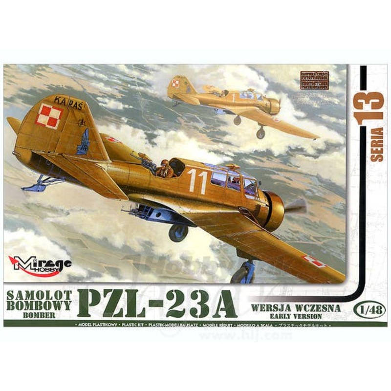 1/48 PZL-23A Wrsja Eczesna Early Version