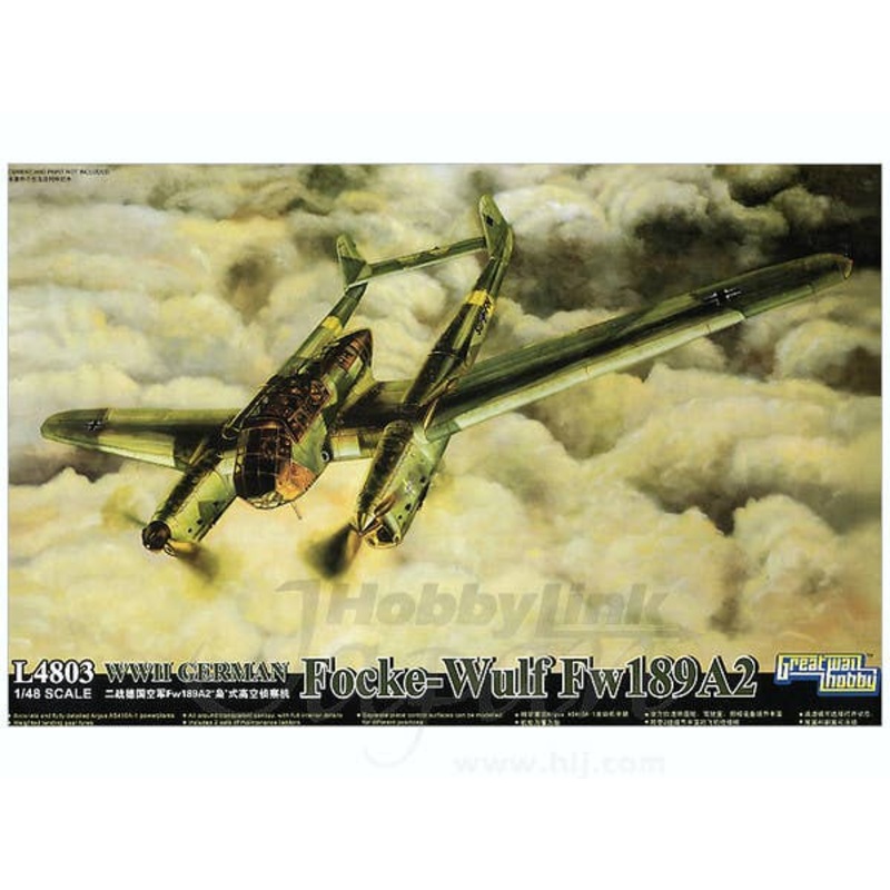 1/48 WWII German Focke-Wulf Fw189A2