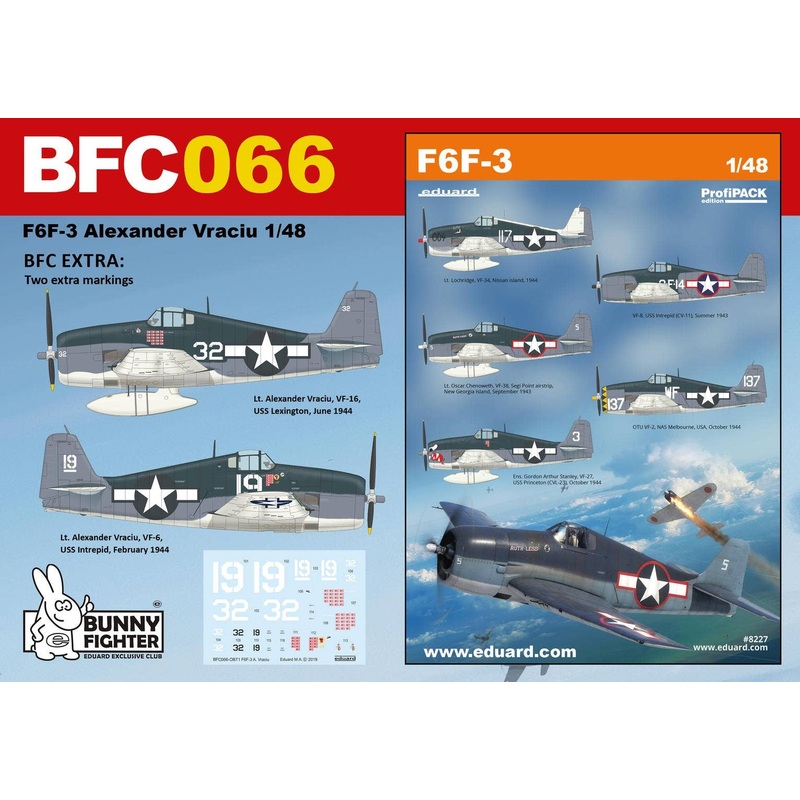 1/48 F6F-3 A. Vraciu