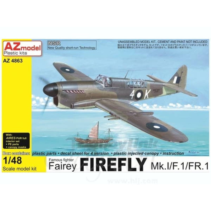 1/48 Fairey Firefly FR.1 with Aires interior set