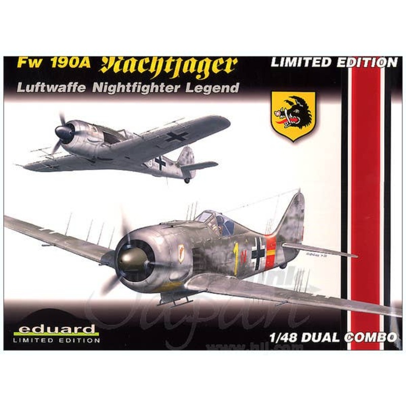 1/48 Fw190A Nachtjager Luftwaffe Nightfighter Legend L