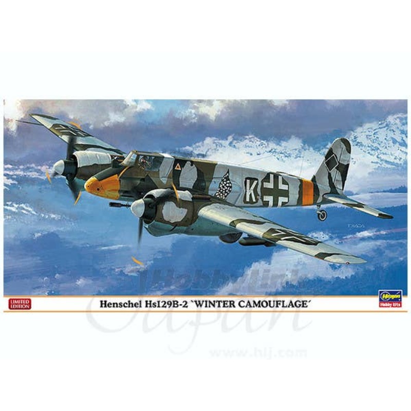 1/48 Henschel Hs129B-2 Winter Camouflage Ltd.