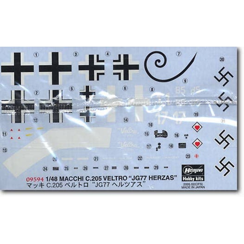 1/48 Macchi C.205 Veltro "Herzas"