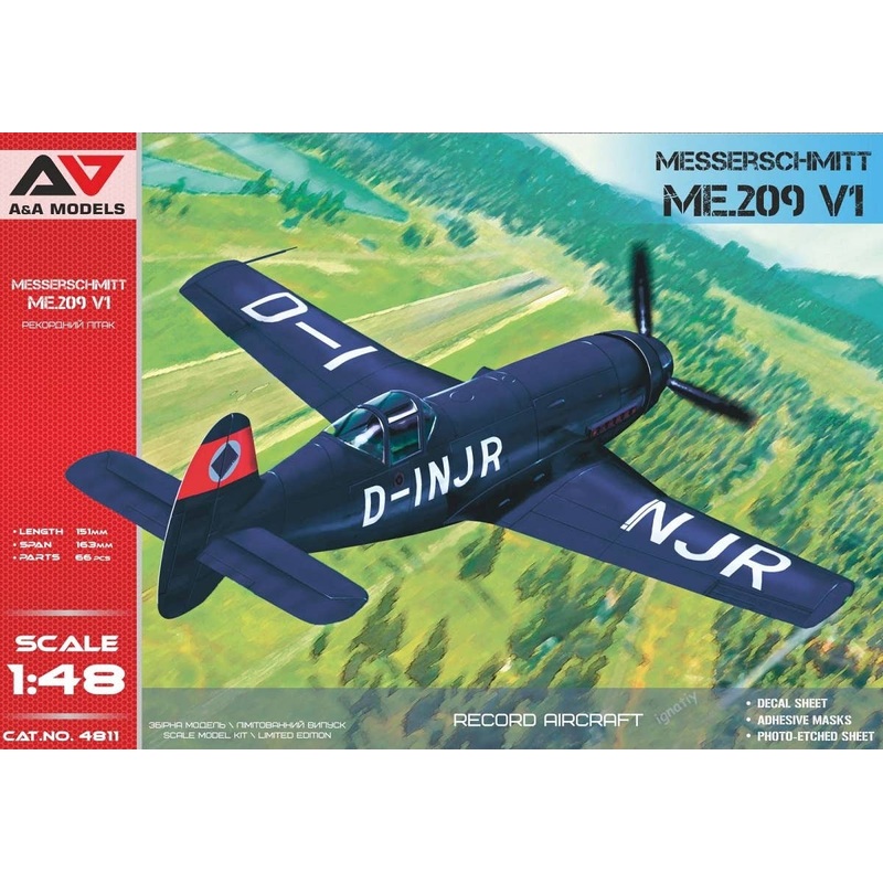 1/48 Me209V1 Record Aircraft
