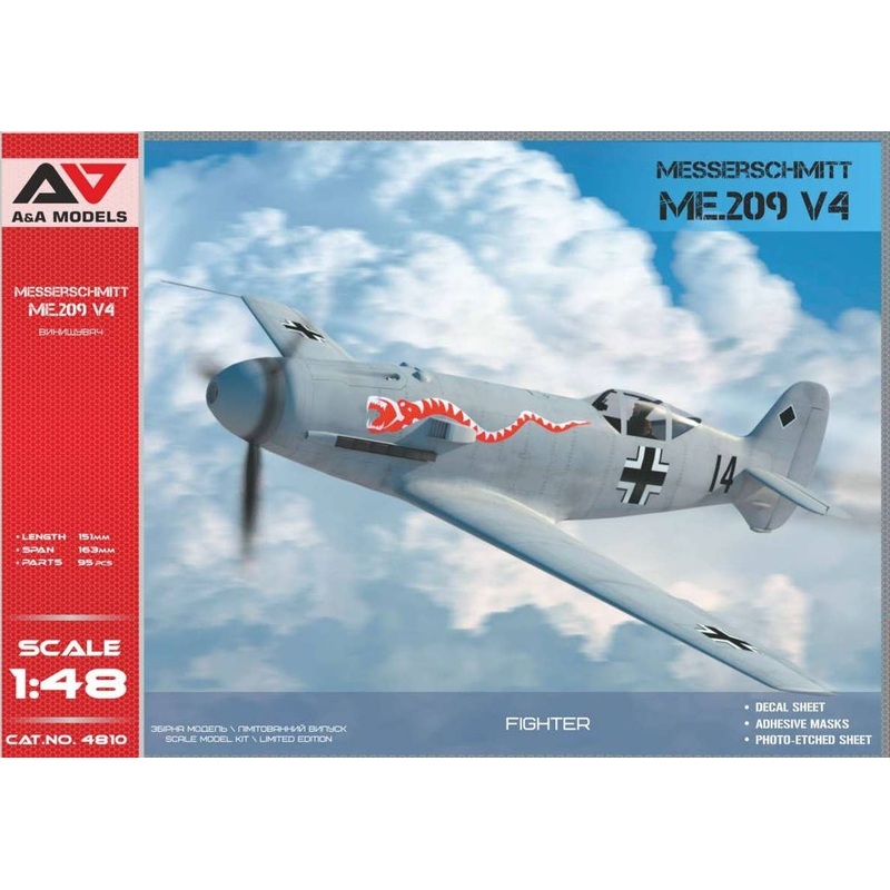1/48 Me209V4 Prototype Fighter