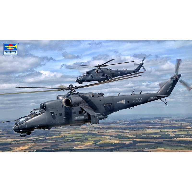 1/48 Mi-24P Hind F attack helicopter
