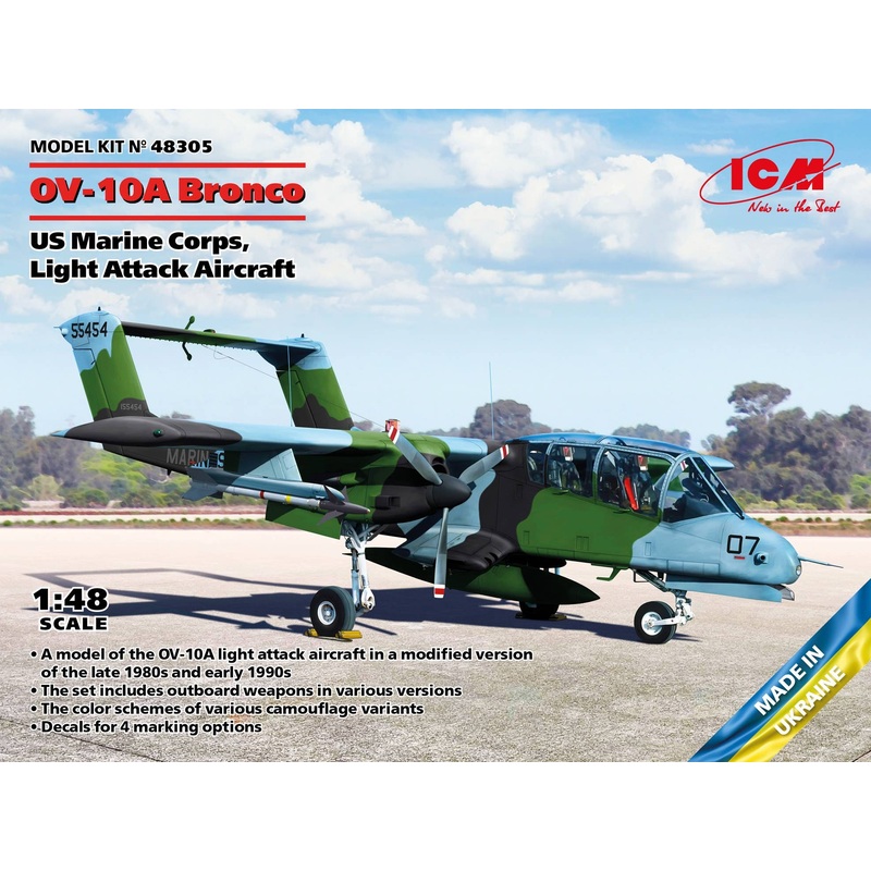 1/48 OV-10A Bronco US Marine Corps Light Attack Aircraft