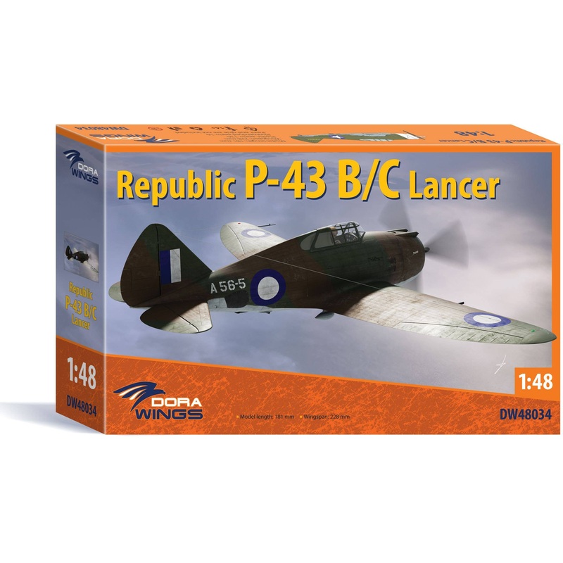 1/48 Republic P-43B / C Lancer "Recon"