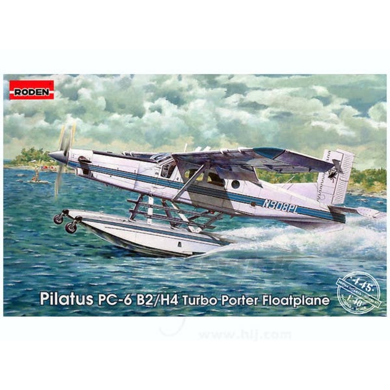 1/48 Switzerland Pilatus PC-6/B2-H4 Turbo-Porter Seaplane Type