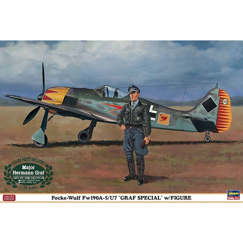 1/32 Focke-Wulf Fw190A-5/U7 "Graf Special" w/Figure