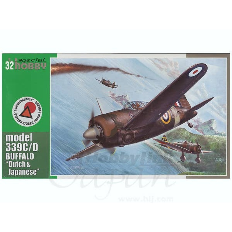 1/32 Model 339C/D Buffalo Dutch and Japanese
