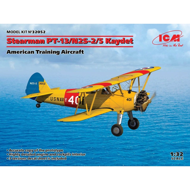 1/32 Stearman PT-13 N2S-2 / 5 Kadett