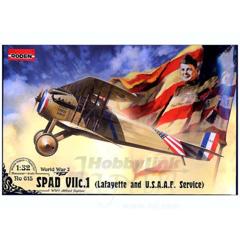 1/32 WWI Spad VIICc.1 Lafayette and U.S.A.A.F. Service