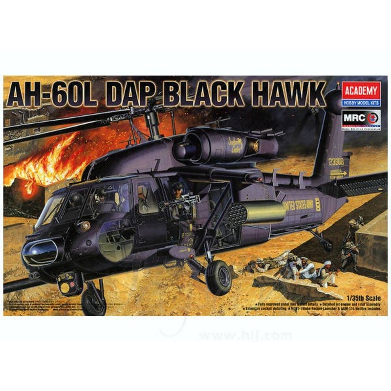 1/35 AH-60L DAP Black Hawk