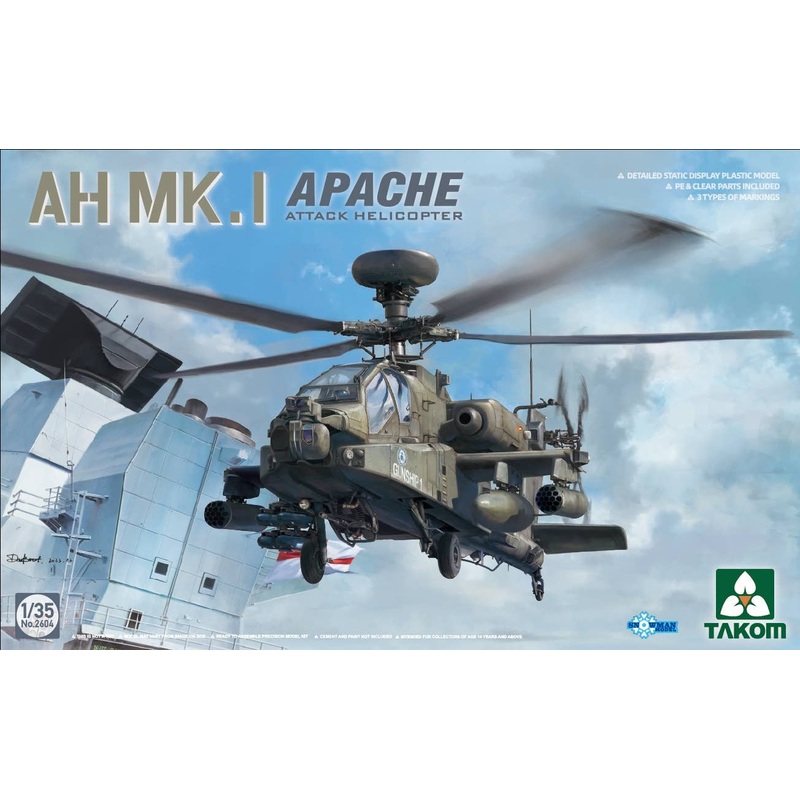 1/35 AH MK.I Apache Attack Helicopter