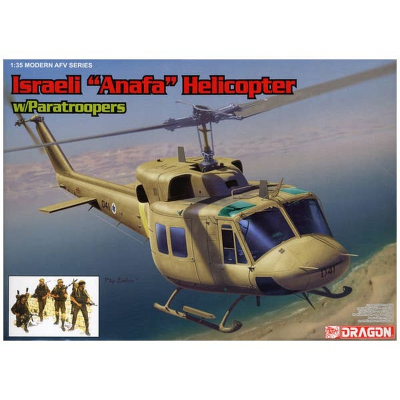 1/35 Israeli Anafa Helicopter w/Paratroopers
