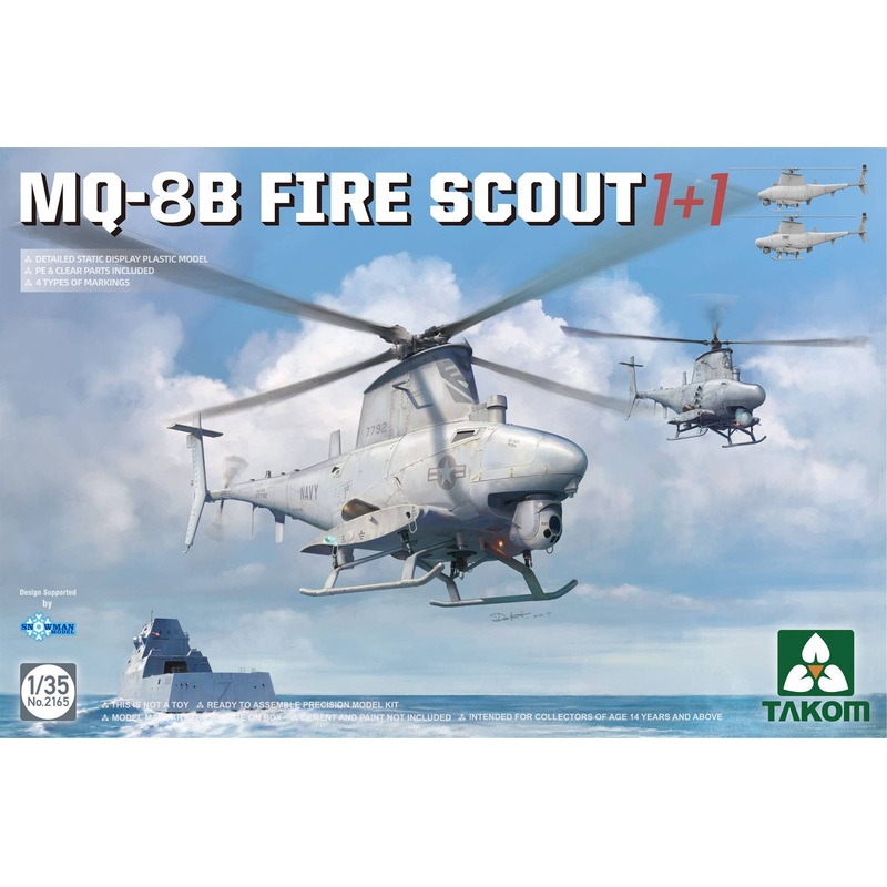 1/35 M8-QB Fire Scout 1 + 1