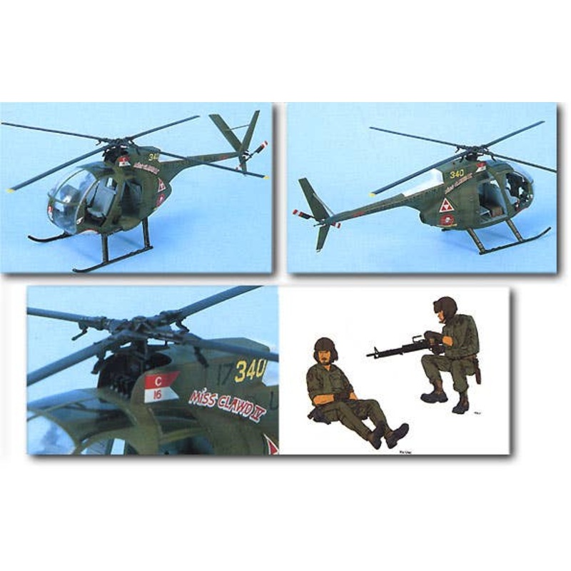 1/35 OH-6A Cayuse w/Crew