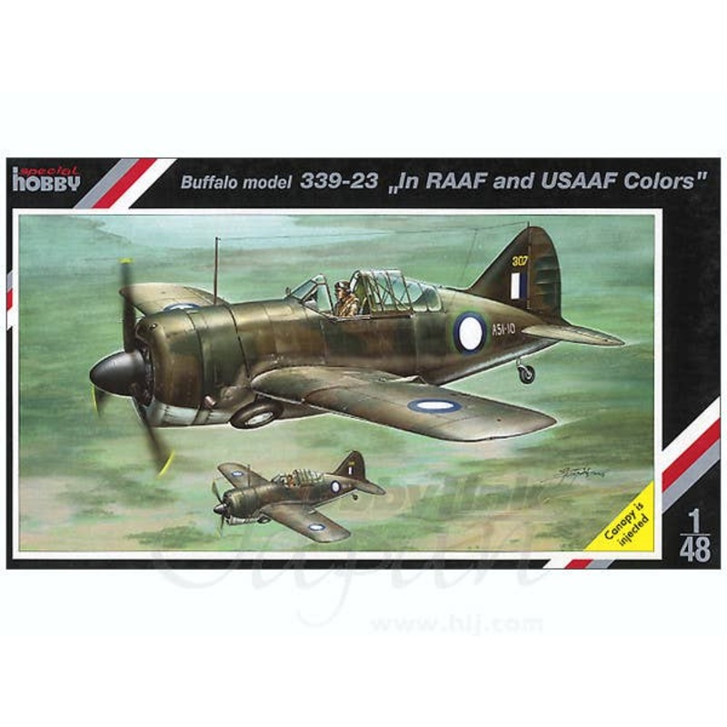 1/48 Buffalo Model 339-23 "In RAAF and USAAF Colors"