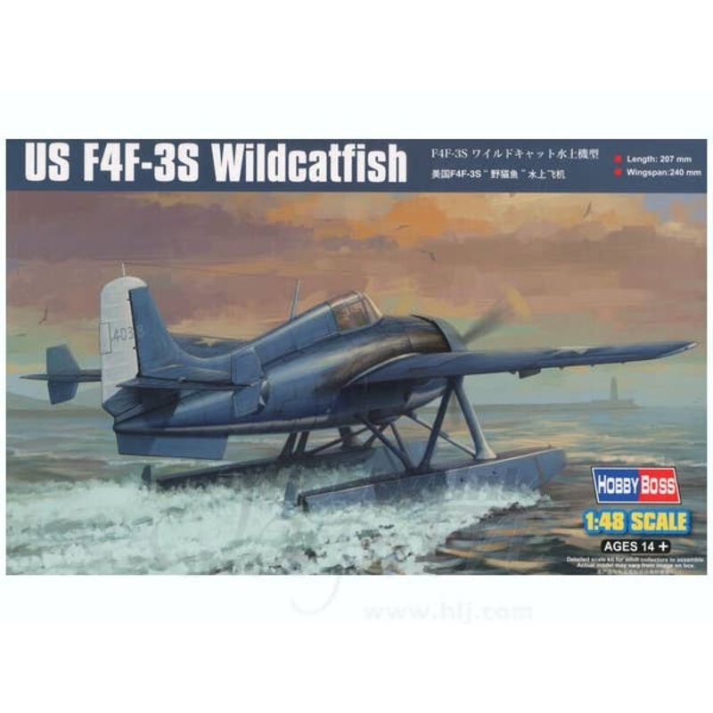 1/48 F4F-3S Wildcatfish Seaplane Type